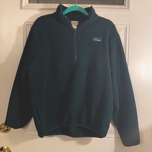 L.L.Bean quarter zip fleece